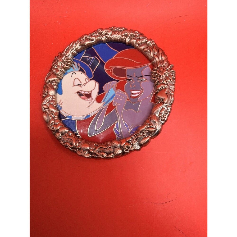 Disney DEC TWDC Little Mermaid Ariel Flounder Call Em Oh Feet 35th Anniv Pin